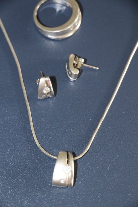 Bagues: Set 5-teilig, Silber, Zirkonia, Gr. 100 – D'occasion à Eschenbach SG par Anisti13 1