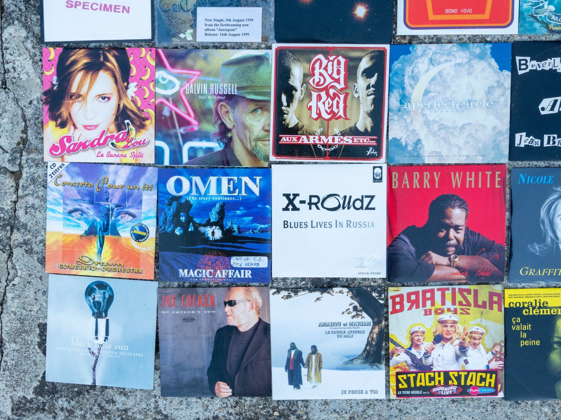 CDs: Lot 100 CDs singles – Gebraucht aus Belmont-sur-Yverdon von ag97 7