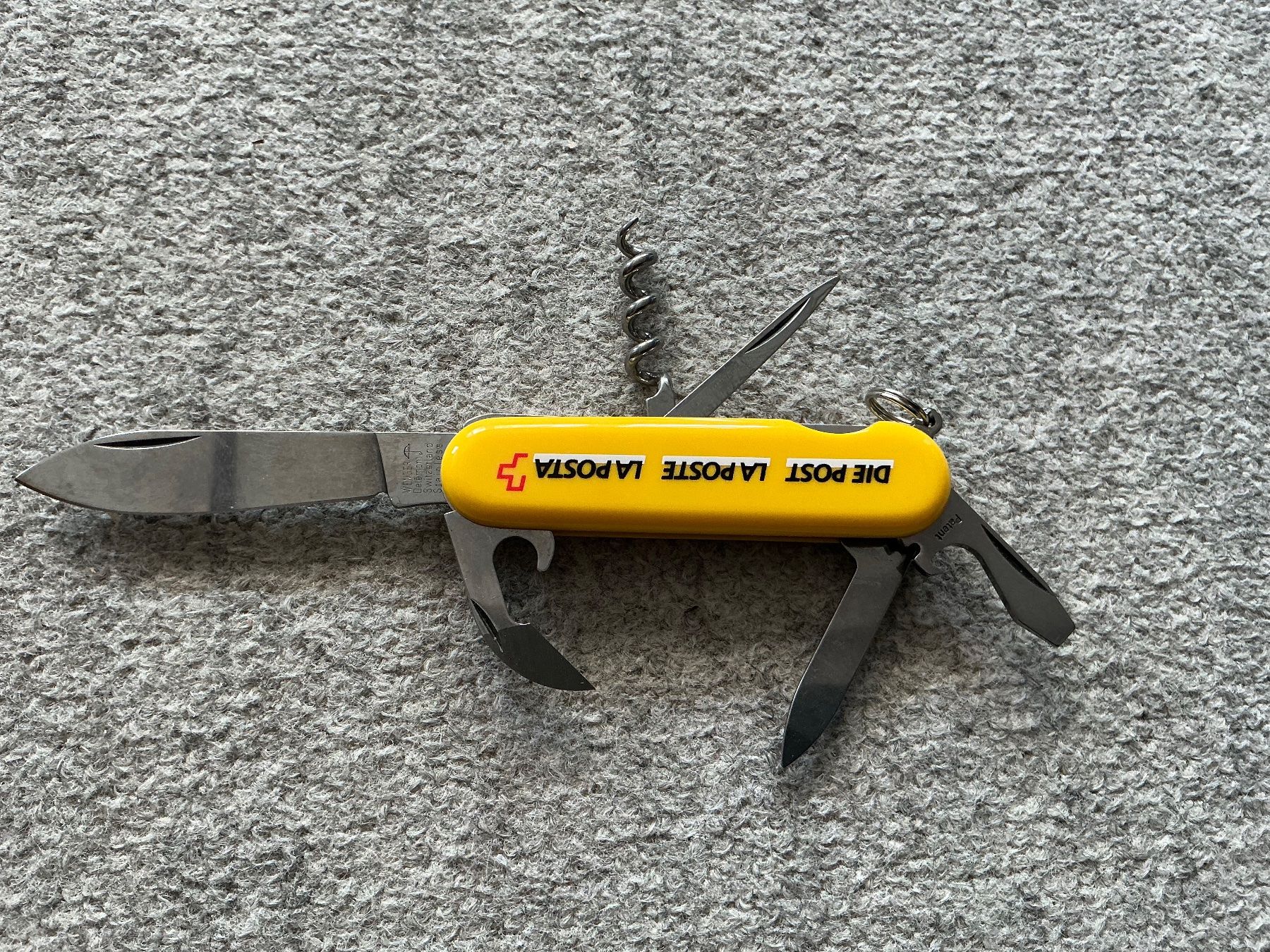 Wenger Taschenmesser: Taschenmesser - Die Post La Poste , Sammlerstück – Gebraucht aus Jona von Jancy60 1