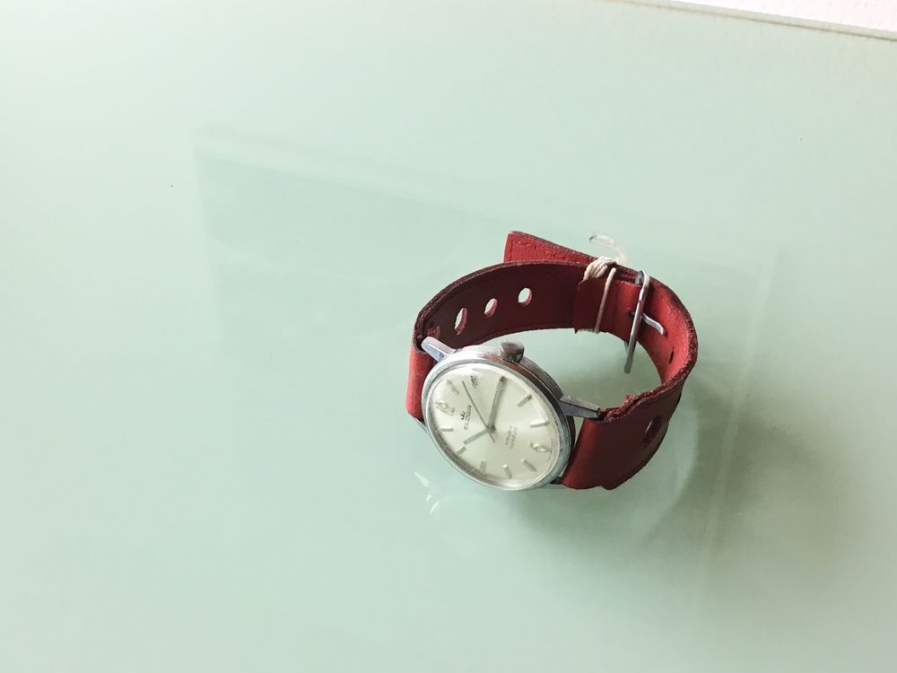 Montre Bracelet Reglia Mécanique N2091 - Occasion, Avec Boîte - Montre Homme Vintage