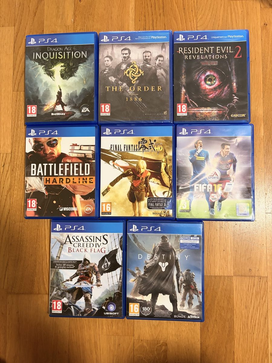 Giochi: Lot de jeux PS4 – Usato da Biel/Bienne venduto da jes_6k7t