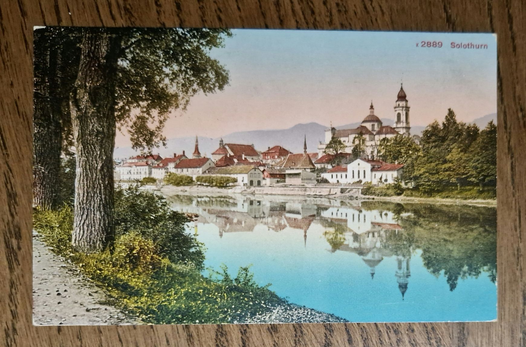 Ansichtskarten: Solothurn 1912 – Gebraucht aus Ebikon von Donar50