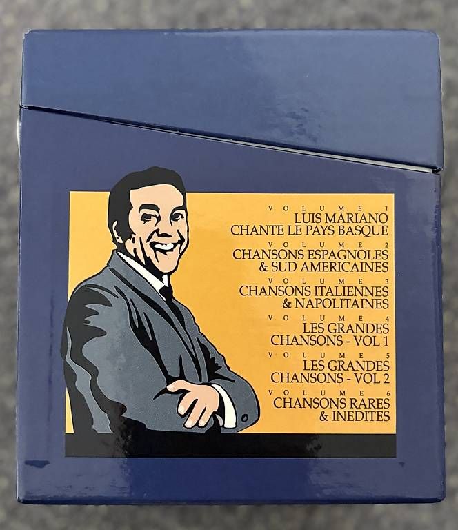 CD: Luis Mariano. Coffret "Toutes ses chansons", 6 CDs – Nuovo (secondo la descrizione) da Wallisellen venduto da pie_mf67 1