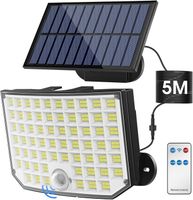 Solarlampen 256 LED mit Bewegungsmelder für Außen