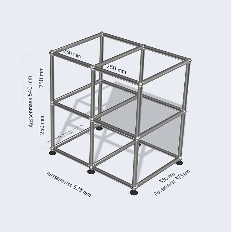 Tische: USM Glas Couchtisch – Gebraucht aus Zug von tho_b78v 3