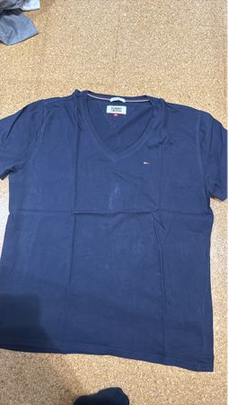 Tommy Hilfiger Herren T-Shirt, Dunkelblau, Grösse M