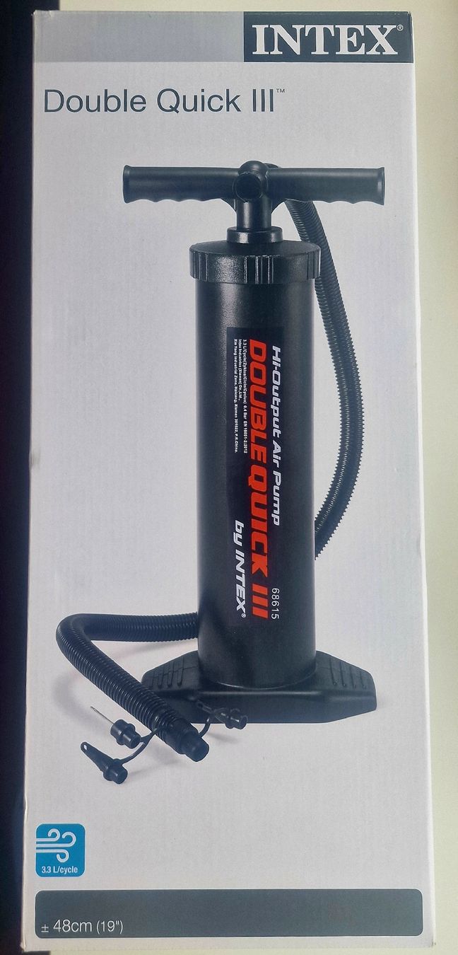 Pompes et pièces: Intex Double Quick III Luftpumpe  – Neuf avec emballage d'origine à Aesch (Neftenbach) par Lu_shopping