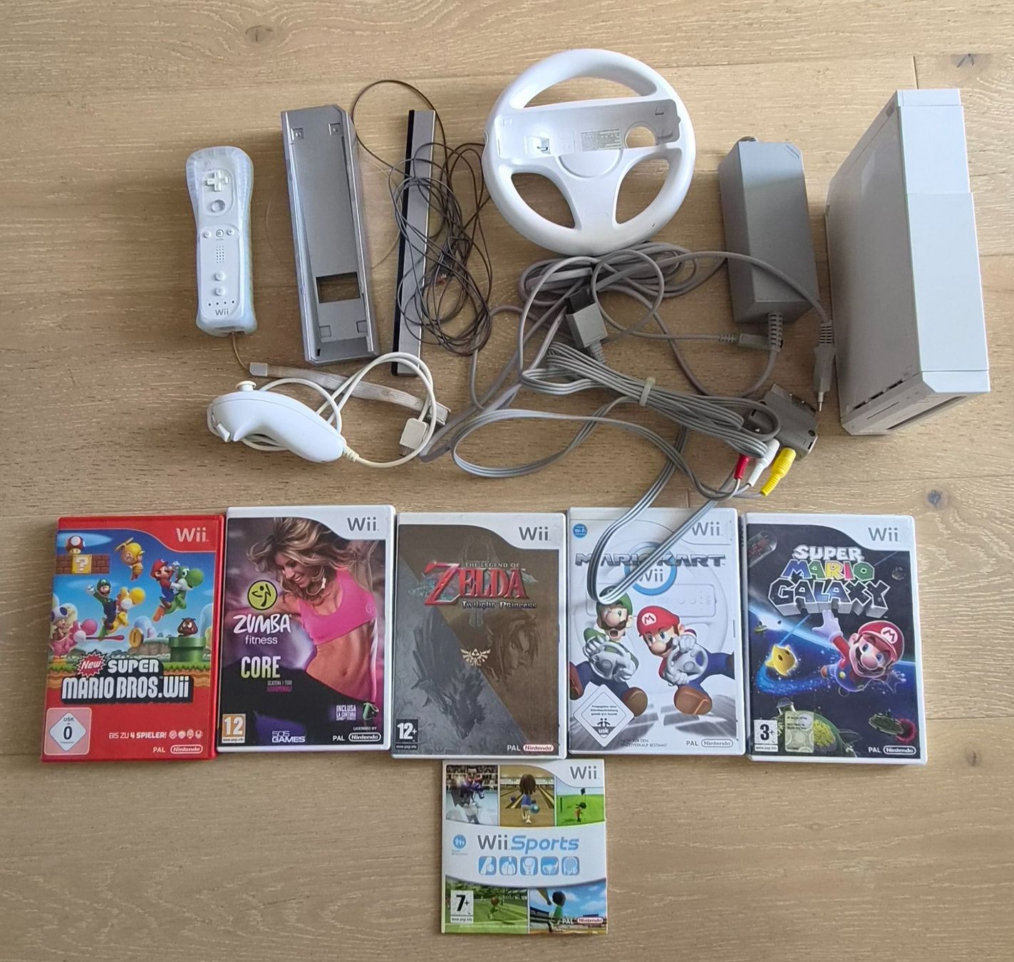 Nintendo Console: Nintendo Wii mit 6 Spielen – Usato da Pregassona venduto da Adda83