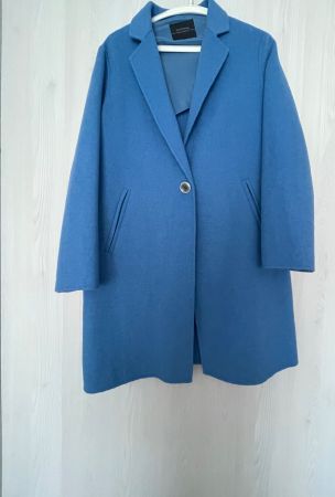 Damenmantel Comma blau Grösse 38 guter Zustand
