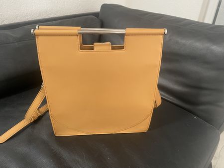 Handtasche Damen Leder hellbraun