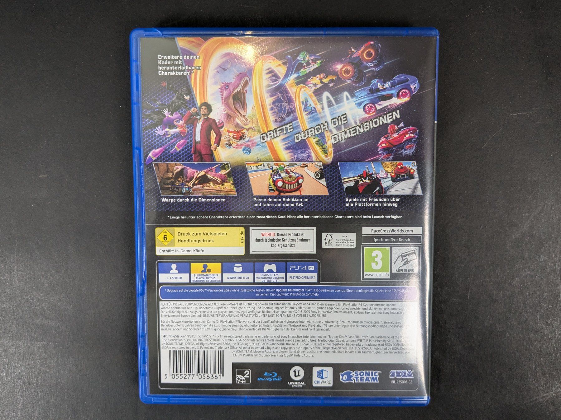 Sega Giochi: SEGA Sonic Racing PS4 – Nuovo (secondo la descrizione) da Dintikon venduto da Restwert_Dintikon 2