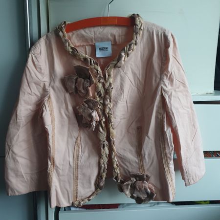 Moschino süsser Baumwollblazer Gr. 40