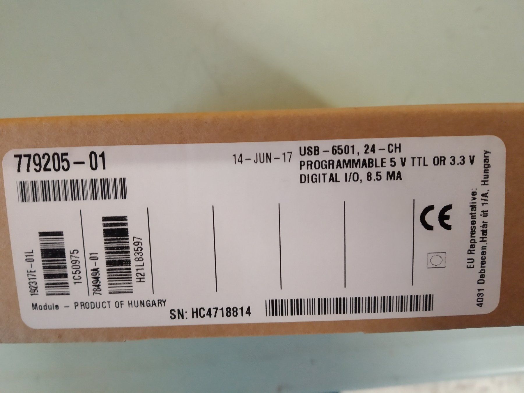 Componenti elettronici: USB-6501 National Instruments, neu – Nuovo e nell'imballaggio originale da Pfeffingen venduto da tom_2wfv 2