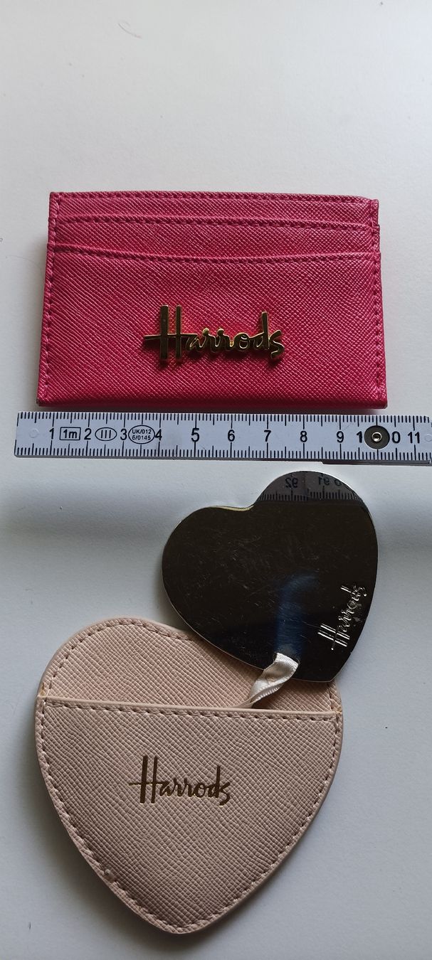 Portafogli: HARRODS Karten-+ Spiegeletui neu. – Nuovo (secondo la descrizione) da Maienfeld venduto da Andyr44 1