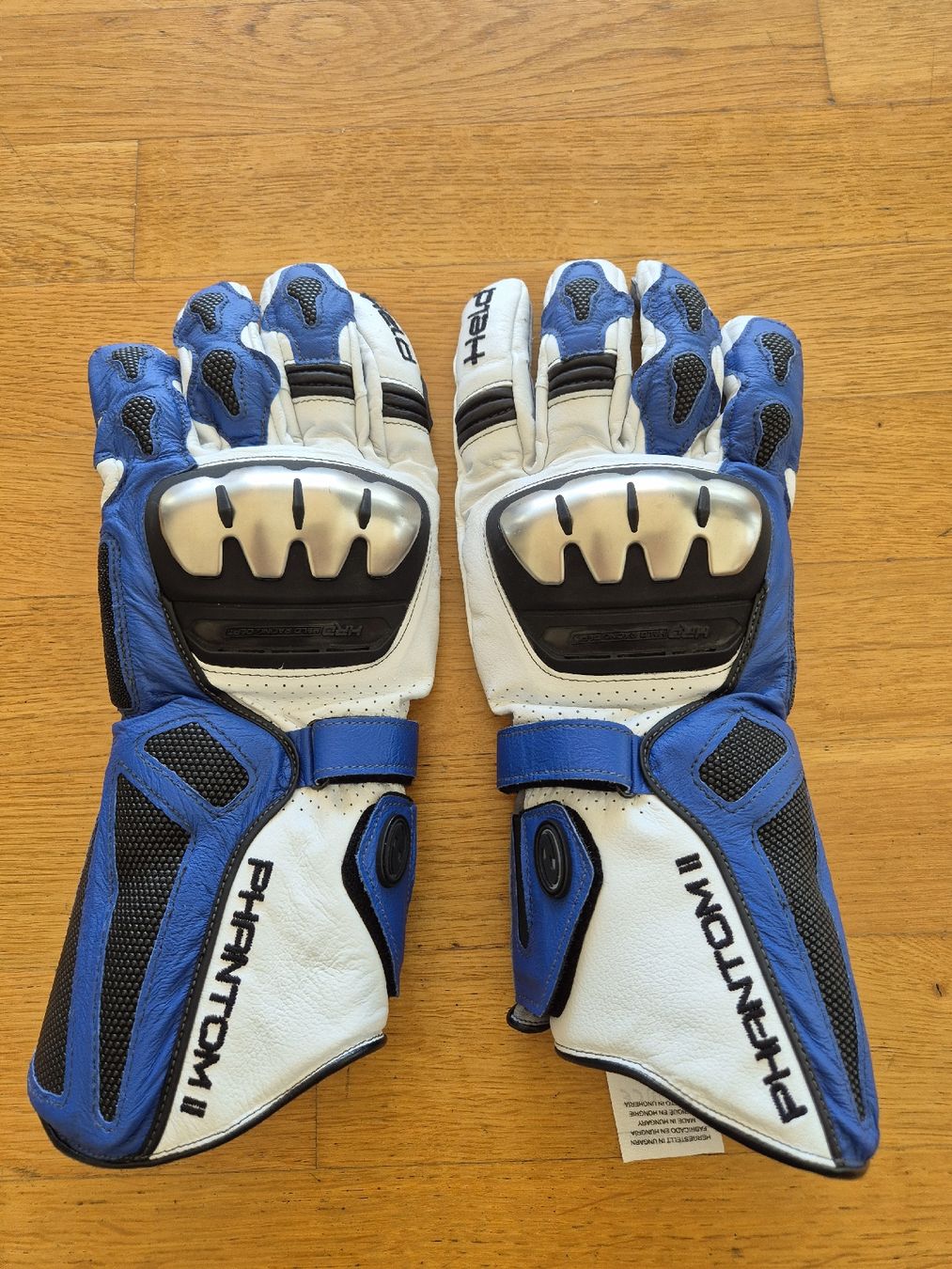Held Guanti & manicotti: Held Motorradhandschuhe Phantom II blau/weiss – Nuovo (secondo la descrizione) da Grosshöchstetten venduto da BMC22