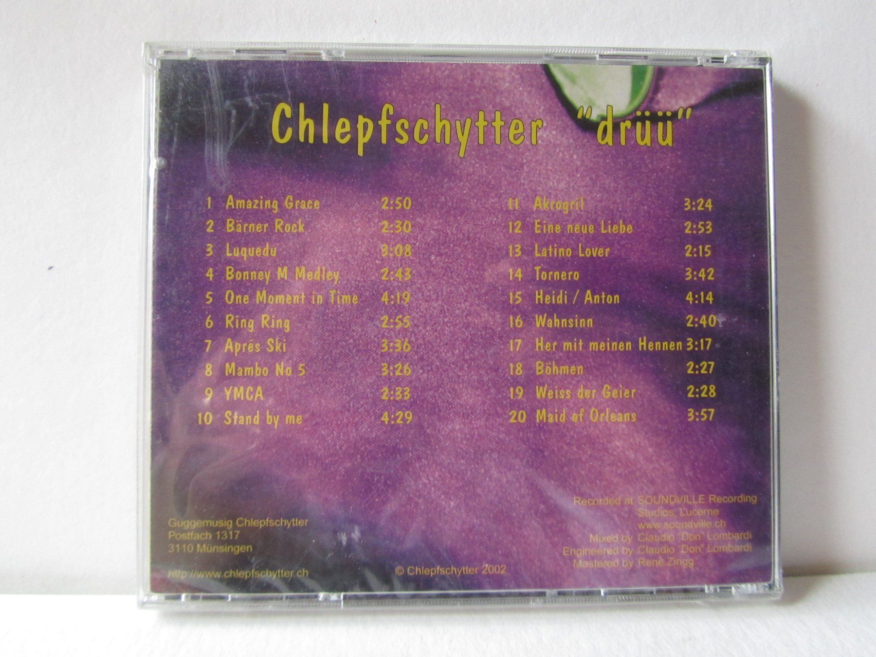 CD: Guggemusic Chlepfschytter Münsingen, CD, drü – Usato da Weiningen ZH venduto da dietsch57 1