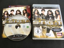 Disney Sing it Pop Party - Playstation 3 / PS3