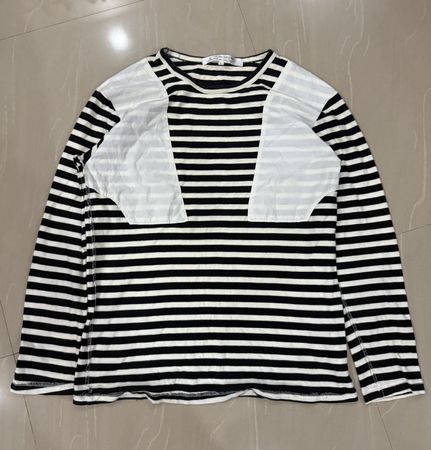 Comme des Garçons T-Shirt Rayé Longues Manches - L (2008)