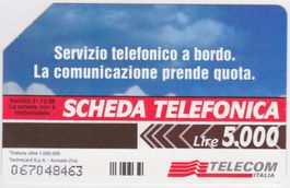 Telefonkarte Italien Telecom Italia
