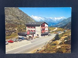 Ansichtskarte: Hotel Simplonblick, Simplon-Passhöhe 2005m