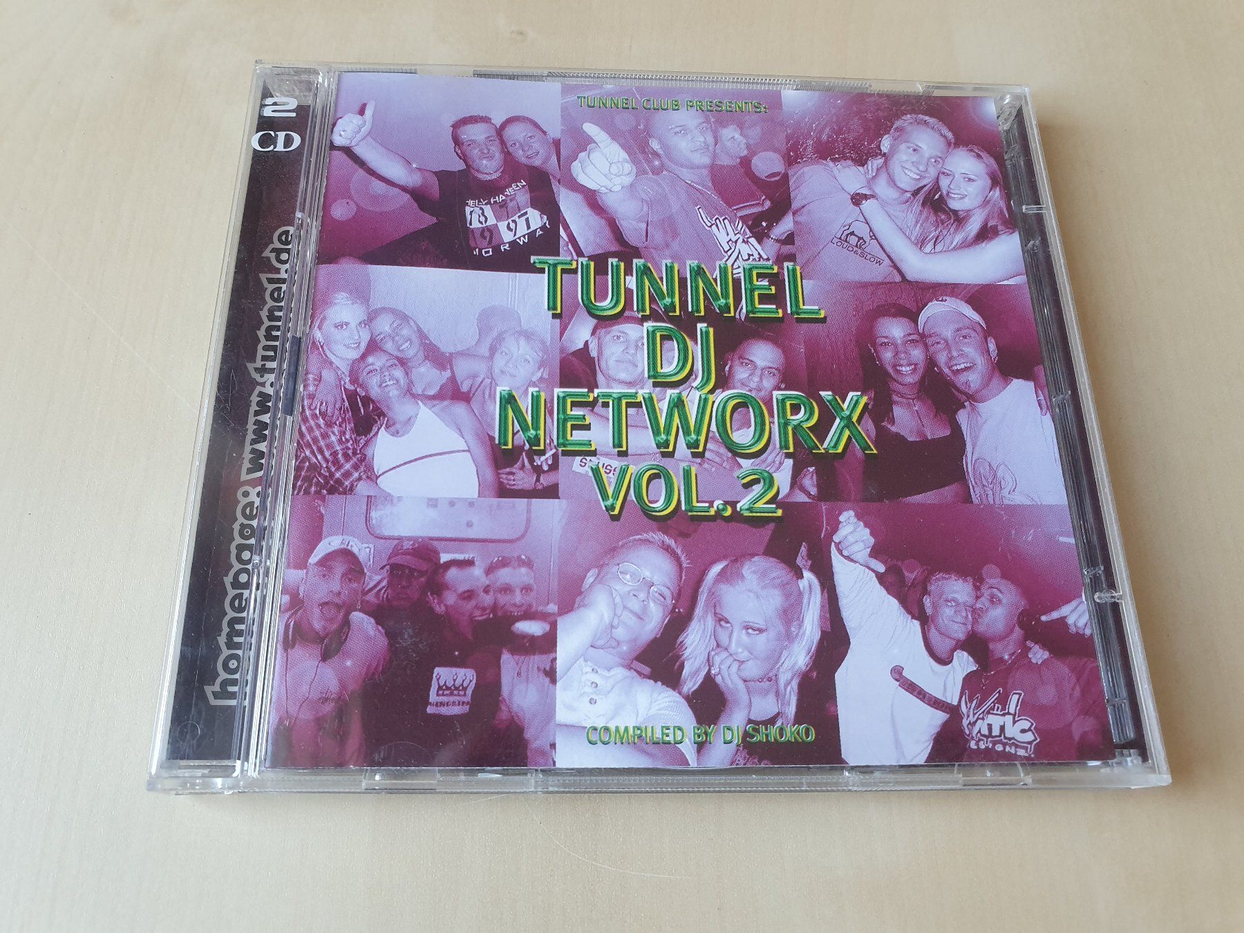 CD: Tunnel DJ Networx Vol. 2 – Usato da Stansstad venduto da collectorsshop