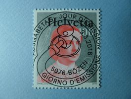 2016 Sondermarke Marie Heim-Vögtlin 1579 ET Vollstempel
