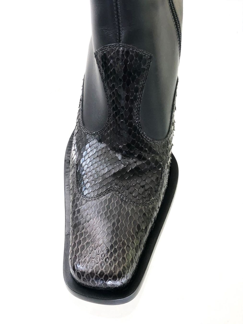 Scarpe da donna: Absatz Stiefel m. Schlangen Leder 39 NEU – Nuovo e nell'imballaggio originale da Hergiswil NW venduto da CrysZero 5