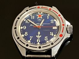 ⌚ VOSTOK Komandirskie Montre Militaire Russe Vintage 1990