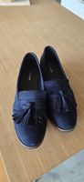 Damen Loafer dunkelblau Grösse 39 guter Zustand