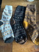 3x Kuschelsocken - flauschig weich-Wohlfühlen- Zeit für Dich
