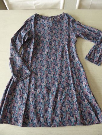 Zara Herbstliches Mädchen Kleid Paisleymuster Gr.146