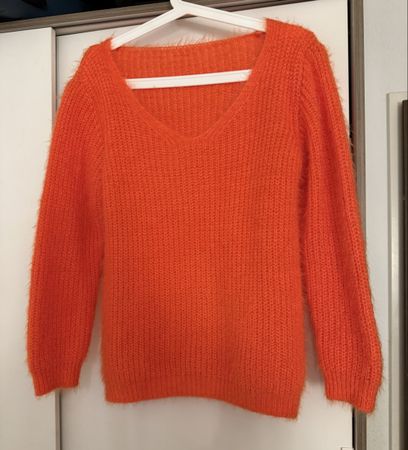 Pull En Tricot Forever 21 - Taille S, Couleur Beige, Occasion Très Bon État
