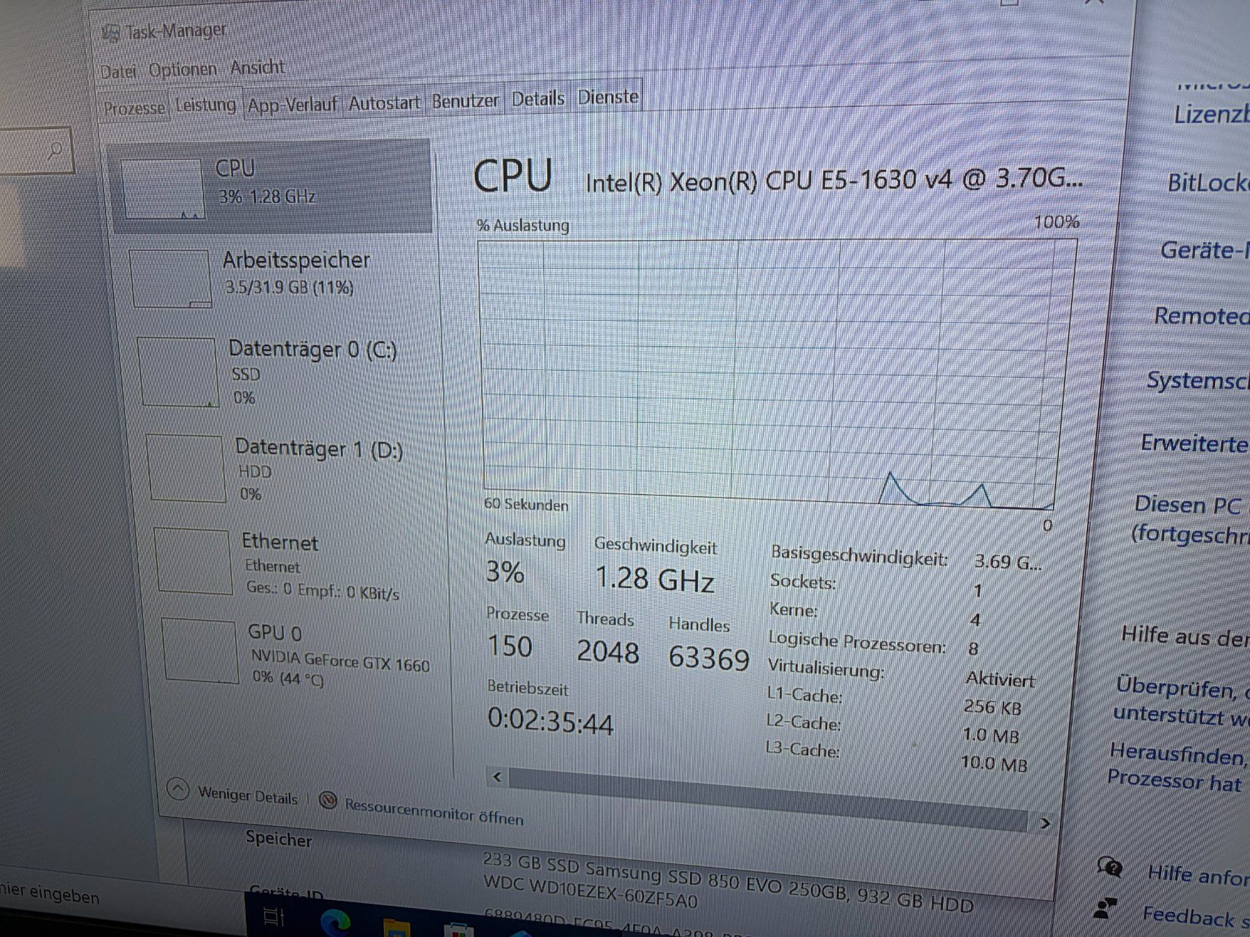 Fujitsu PCs: Workstation/Gaming PC | Intel Xeon | 32GB RAM |GTX 1660|WLAN – Gebraucht aus Herisau von Cookpeece 4