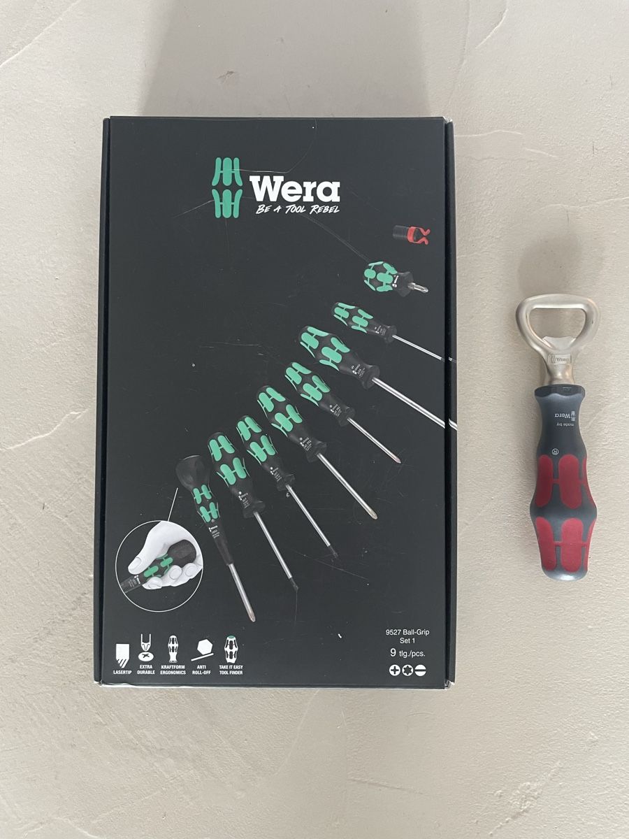 Wera Tutti gli attrezzi: WERA Schraubenzieher Set – Nuovo e nell'imballaggio originale da Allschwil venduto da sensounico01