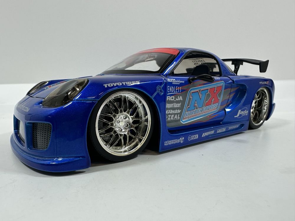 Toyota MR2 Spyder 1:18, blau, Import Racer by Jada Toys (Gebraucht) in ...