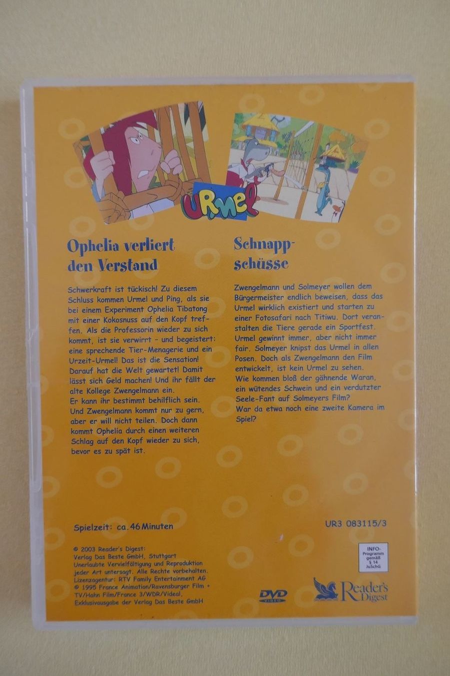 Tutti i DVDs: DVD Urmel - 2 Filme – Usato da Horgen venduto da Feli39 1