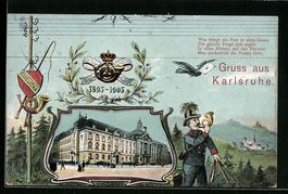 Karlsruhe, X. Stiftungsfest d. Vereins d