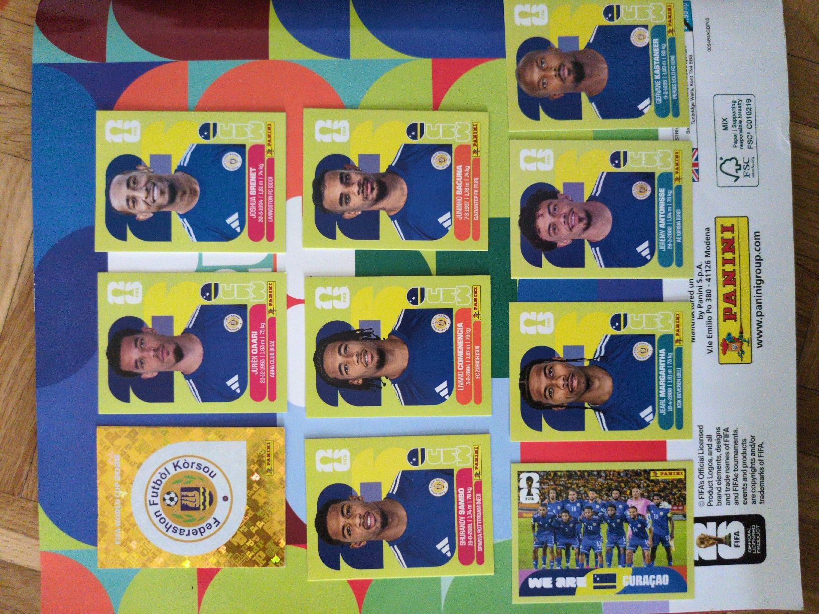 Panini Carte collezionabili: Panini Curacao Set – Nuovo (secondo la descrizione) da Rapperswil SG venduto da sau_p7ft