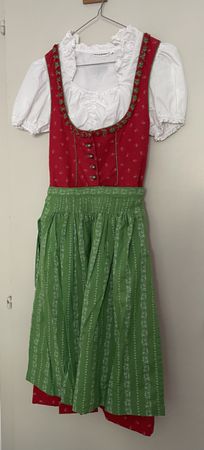 Dirndl „ Stockerpoint“ Gr 38 rot