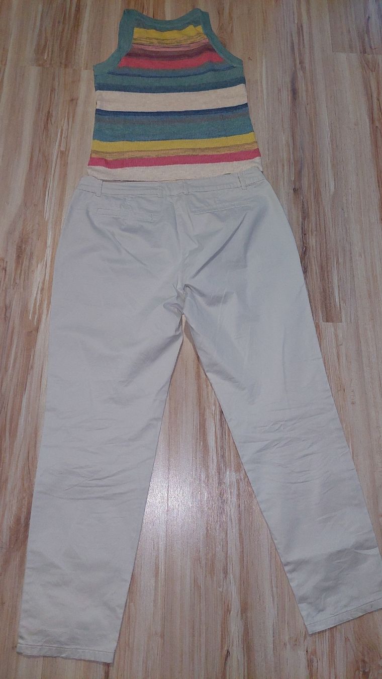 Taifun Pantaloni: Chino Hose Gr. 38 Beige TAIFUN – Usato da Gwatt (Thun) venduto da Letzte-Chance-II 6