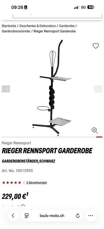 Ständer: Rieger Rennsport Padockständer – Gebraucht aus Amriswil von Tech-Einsatz-CH 3