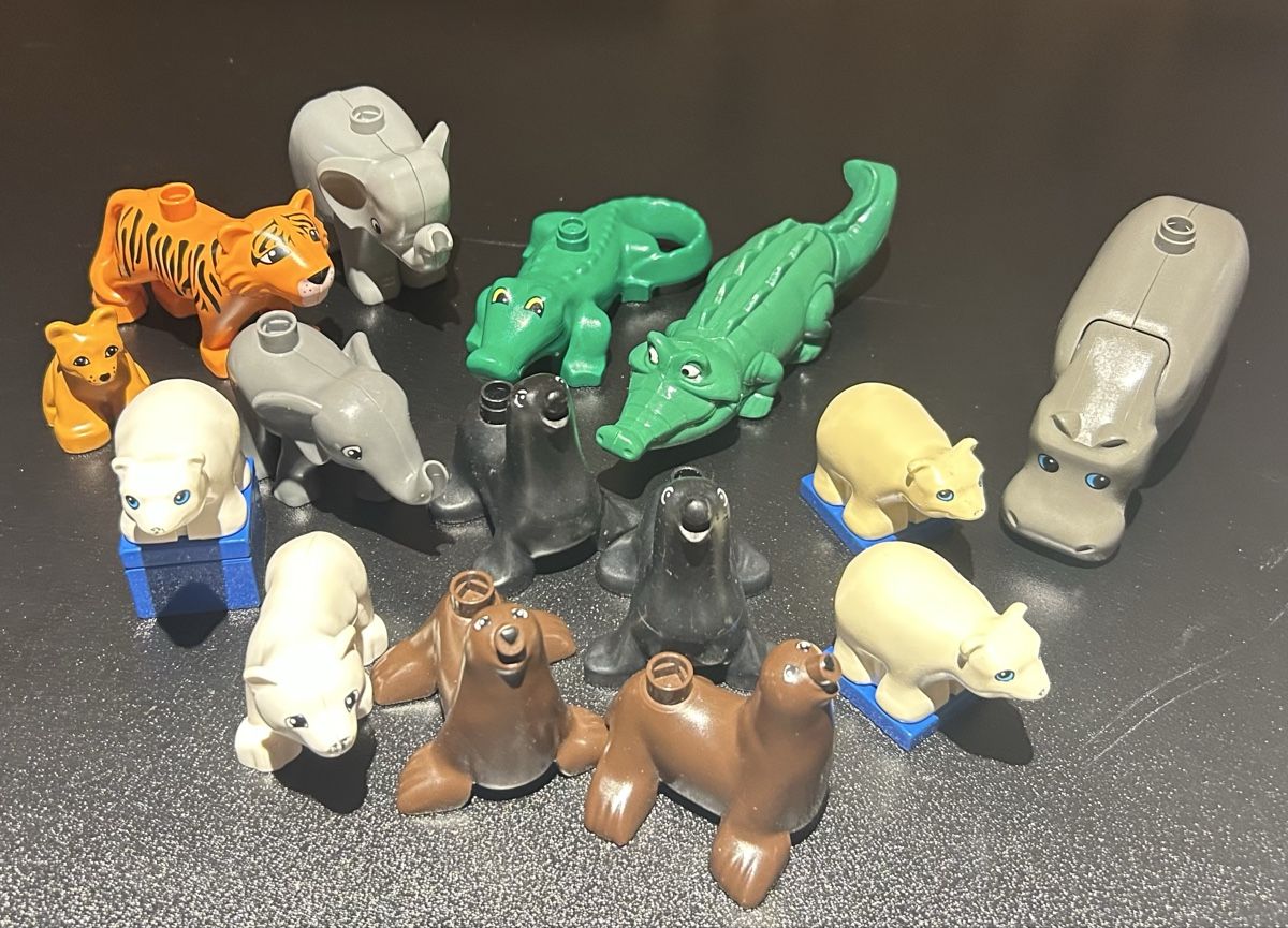 Lego Giocattoli: Duplo Lego  Tiere:  – Usato da Oberrüti venduto da SussiundStrolch