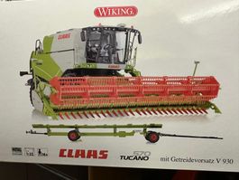 Wiking Class 570Tucano mit Getreidevorsatz V930