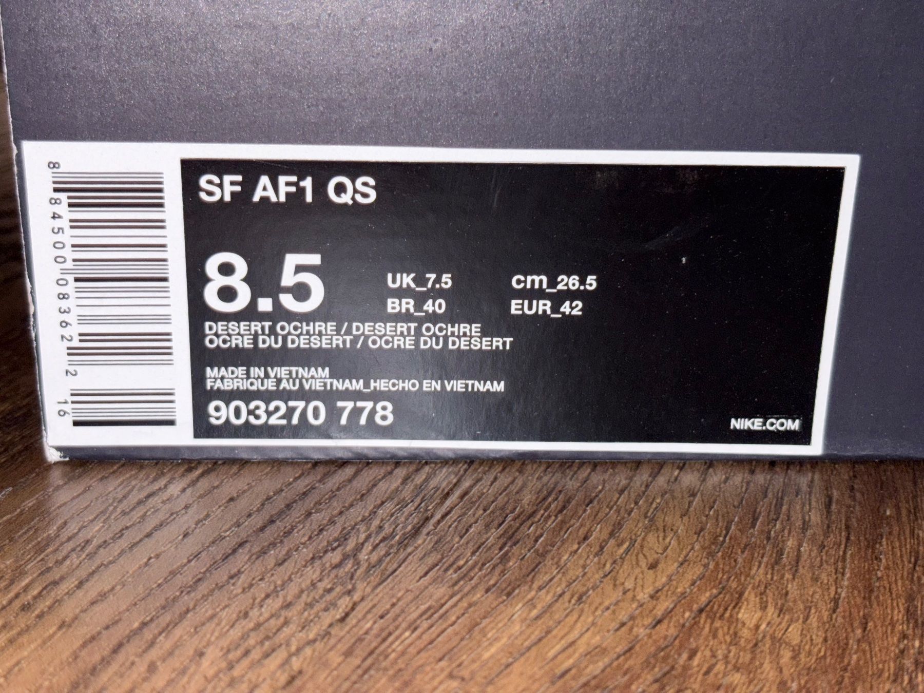 Nike Scarpe da uomo: Nike SF Air Force 1 High Desert Ochre – Nuovo e nell'imballaggio originale da Buchs SG venduto da Good_Deal_1 1