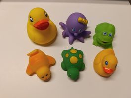 Animali di gomma per bagnetto