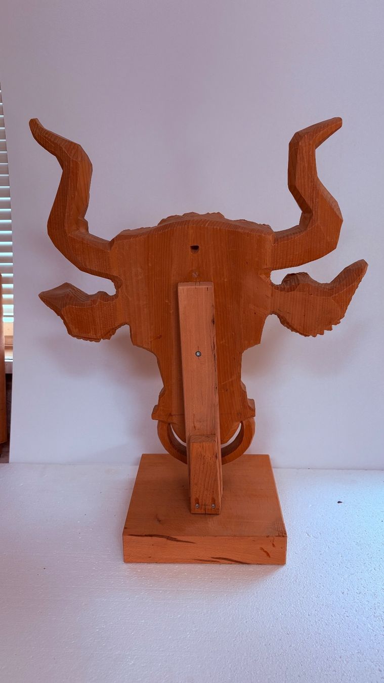 Sculture & Statue: Uristier Stierkopf Skulptur – Usato da Altdorf UR venduto da zar_fcd6 3