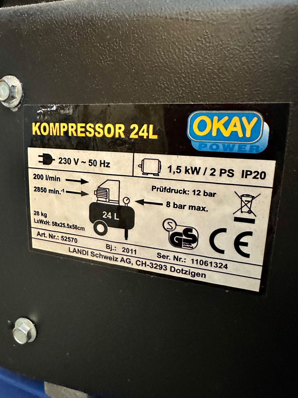 Compresseurs: KOMPRESSOR AB 1.-!!! – D'occasion à Zürich par NIKI777 3