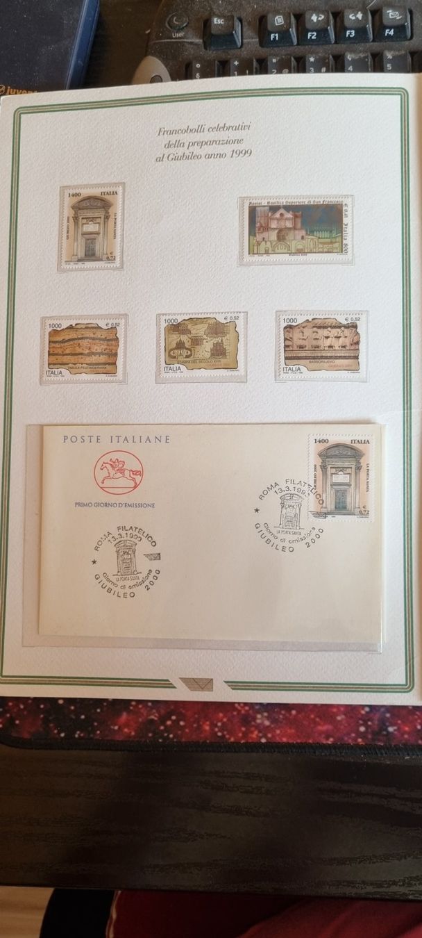 Alle Briefmarken: ITALIEN 1999 GEST./**/ FDC – Gebraucht aus Dintikon von bonita099 1