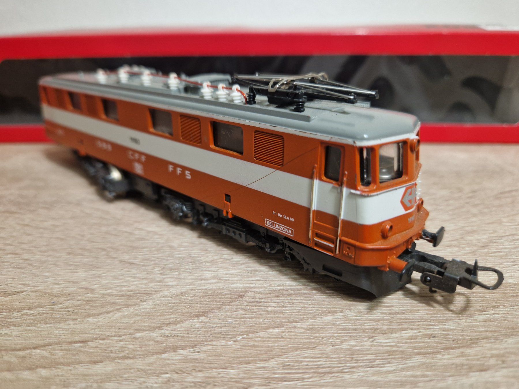 Lima Modellini di ferrovie: Lima E-Lok 11103 SBB H0 (4) – Usato da St-Aubin-Sauges venduto da tantome 3