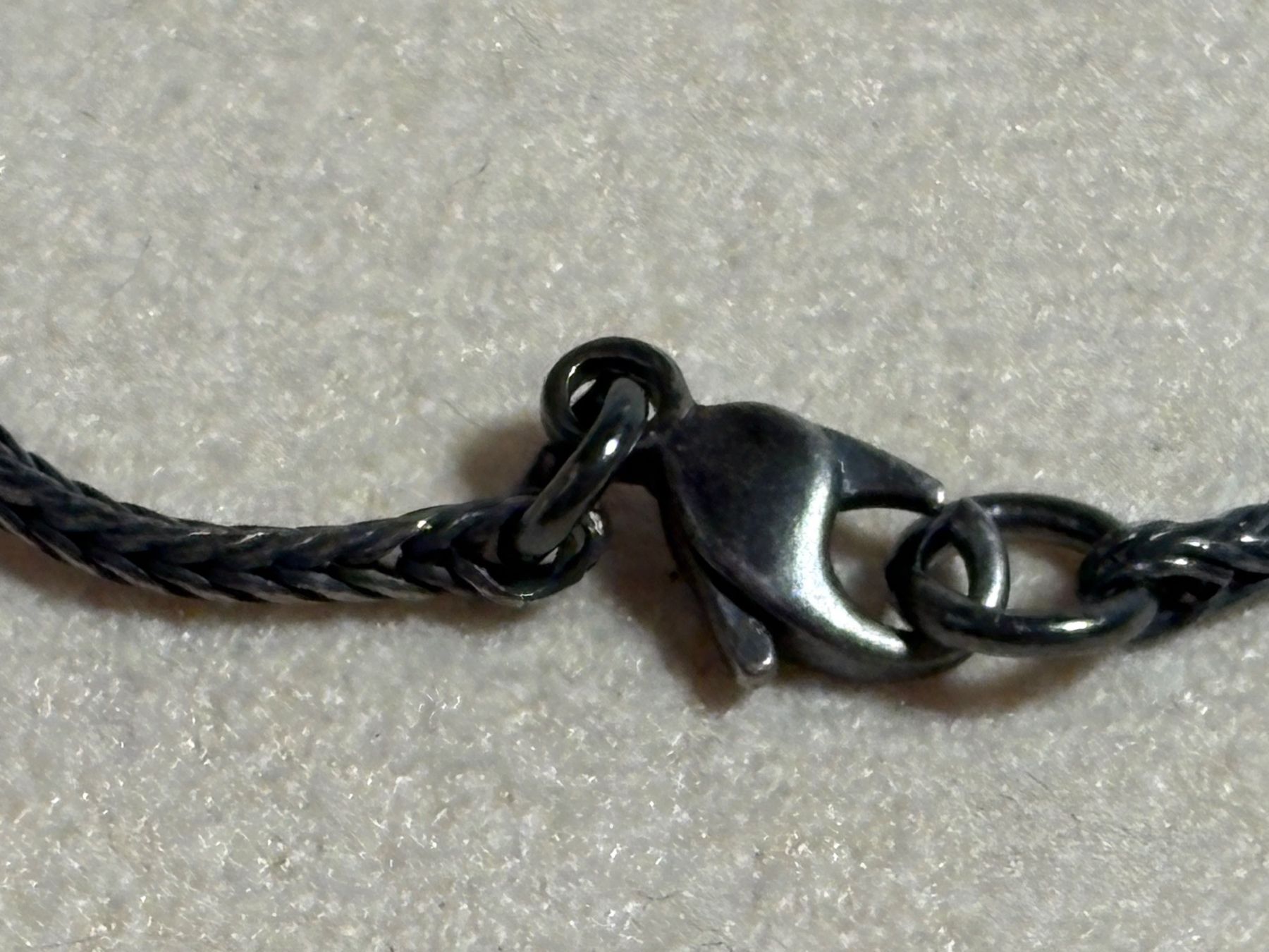 Pendentifs: Kette 44 cm Lang mit OPALANHÄNGER 925 Silber – D'occasion à St. Peterzell par verena40 1